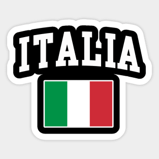 Italia Flag Italian Italy Italiano Sticker